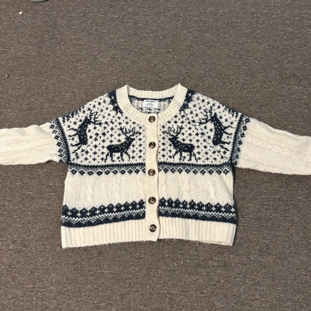 Old Navy Faire Isle Cardigan